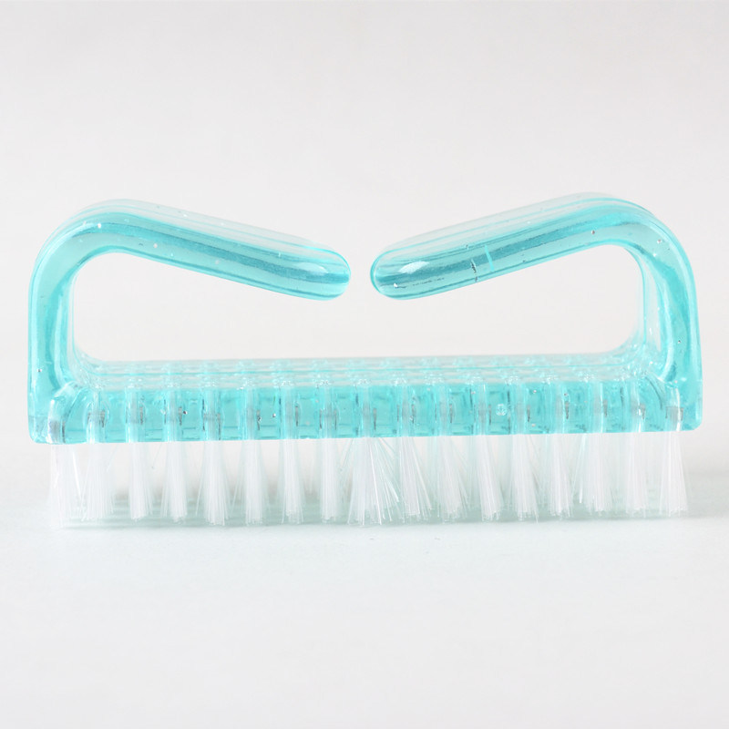 Nail Clean Brush Tool File Manicure Pedicure Soft Nail Brush