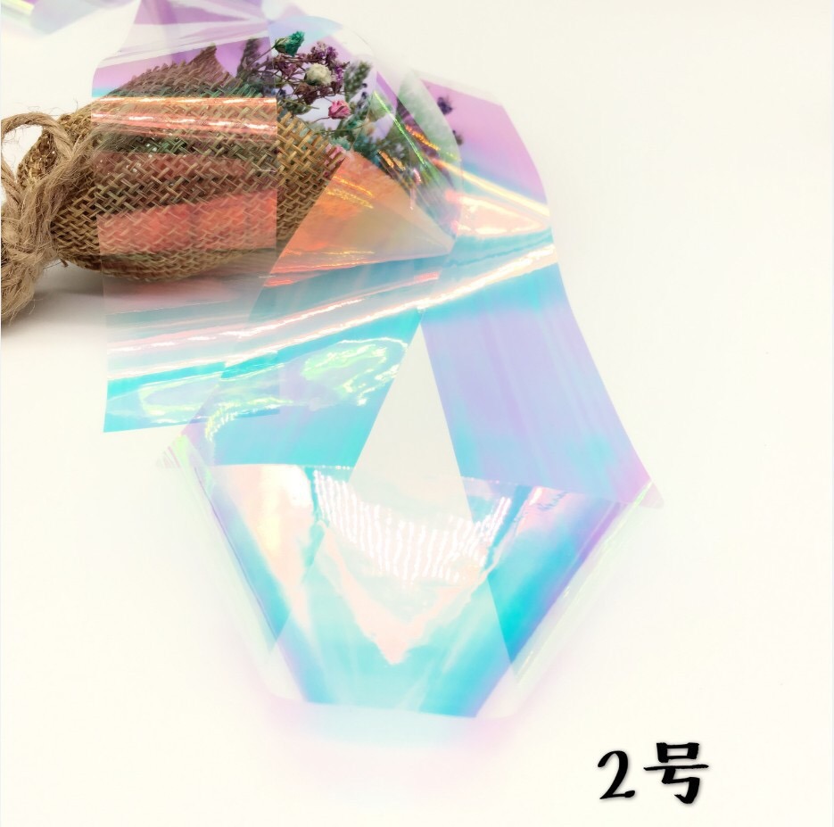 Nail Art Mirror Foil Sticker Nail Polish Wrap Nail Decorations