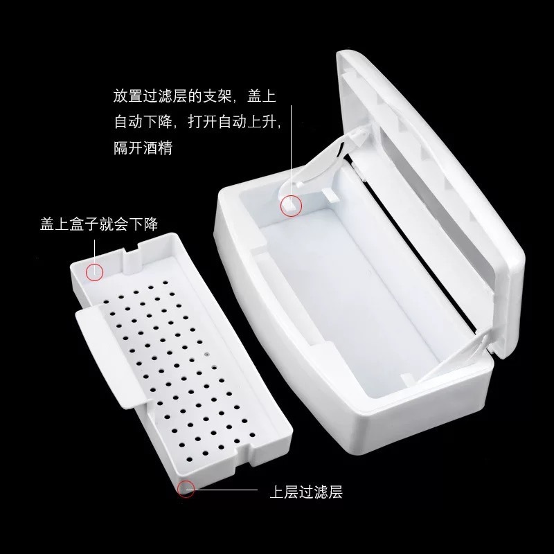 Disinfector Sanitizer Box Nail Manicure Machine Set Disinfection Box