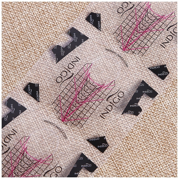 French Acrylic UV Gel Tips Extension Nail Form Guide Tool