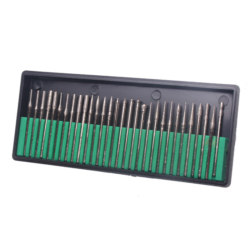 30PCS Nail Drill Bits Milling Cutter Set Manicure Pedicure Tool