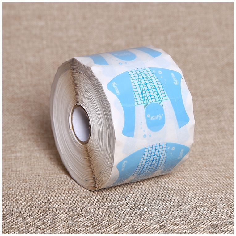 Self-Adhesive Nail Forms Stick Paper Extension for Nail Art Decorations