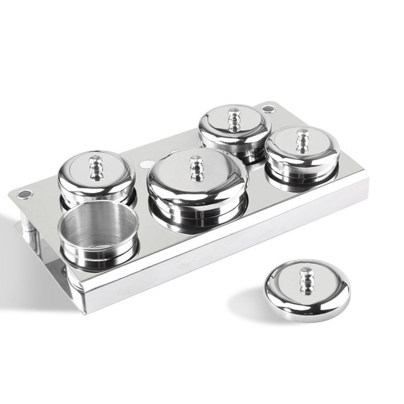 Nail Art 5PCS Mini Powder&Liquid Set Nail Dish