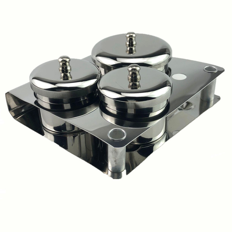 Salon Manicure Acrylic Powder Liquid Container Organizer Nail Dish