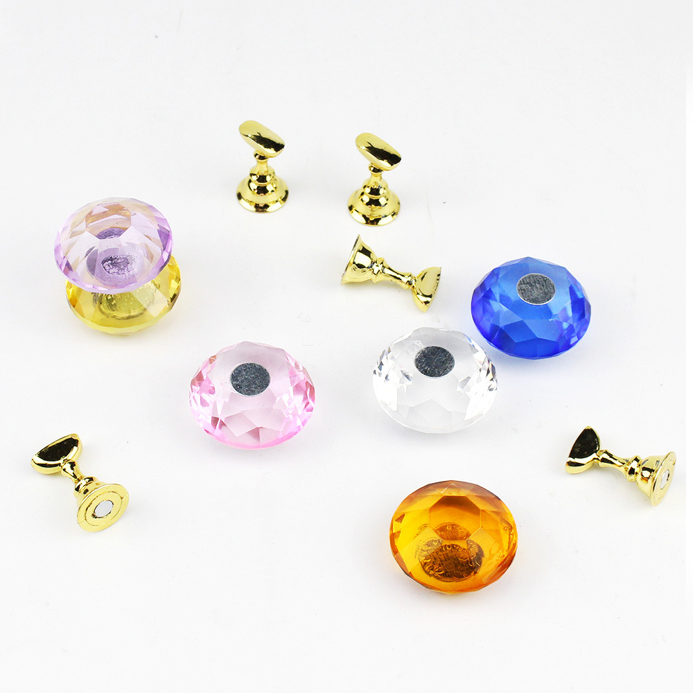 Diamond Nail Tip Holder Display Nail Tips Manicure Nail Tool
