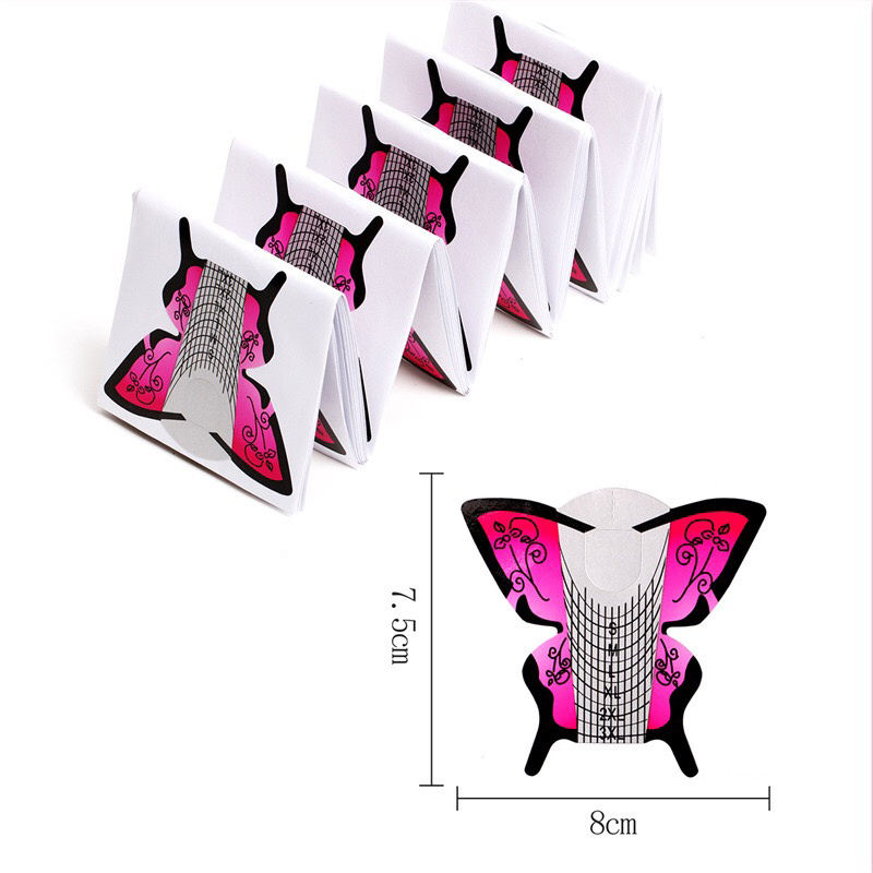 Butterfly Nail Art Forms Nail Supplies Tools Nail Art Extension