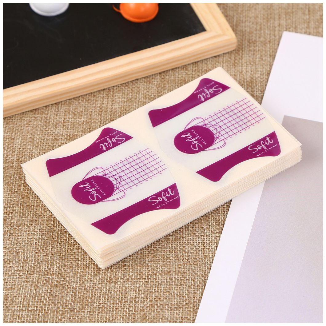 French Nail Form Acrylic UV Gel Nail Extension Nail Sticker