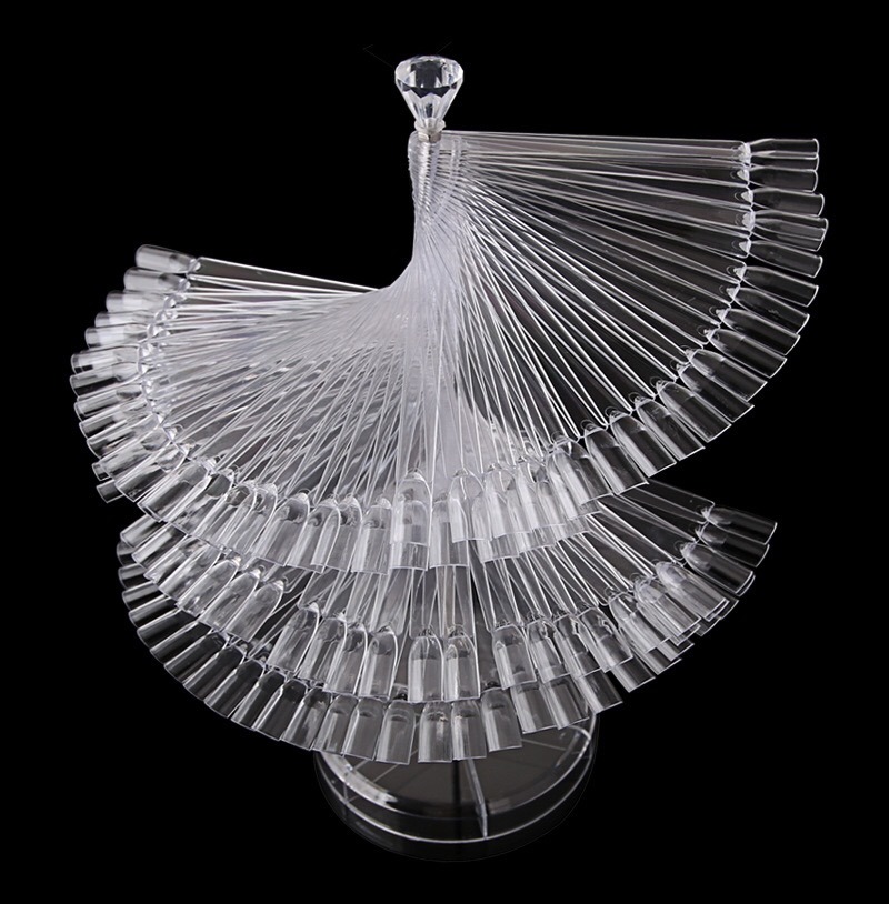 Tree Shape Color Chart Nail Art Polish Color Card Palette