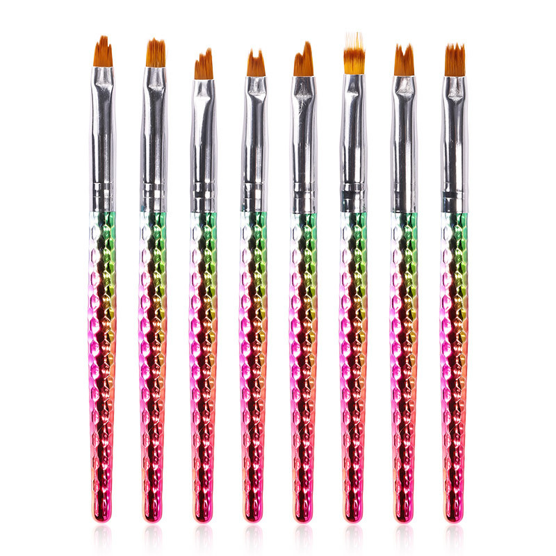 Acrylic Nail Art Brush UV Gel Nail Painting Brush Set