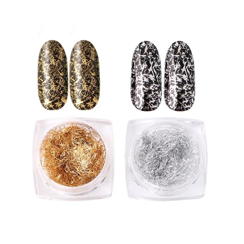 Fashionable Foil Jewelry Strip Nail Art 3D Nail Decoration Accessories