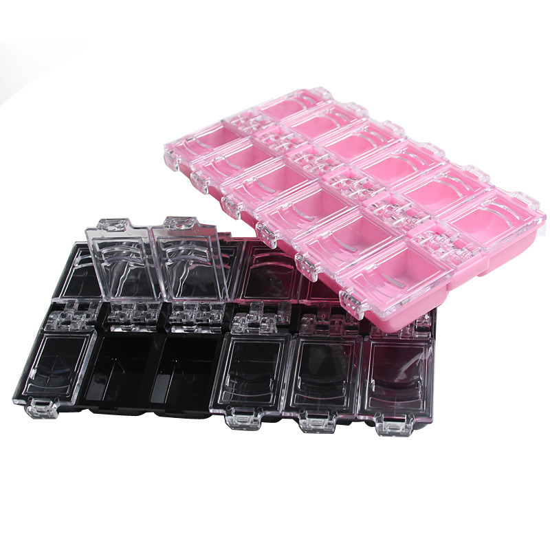 Empty Plastic Storage Box Jewelry Beads Container Accessories Nail Tool