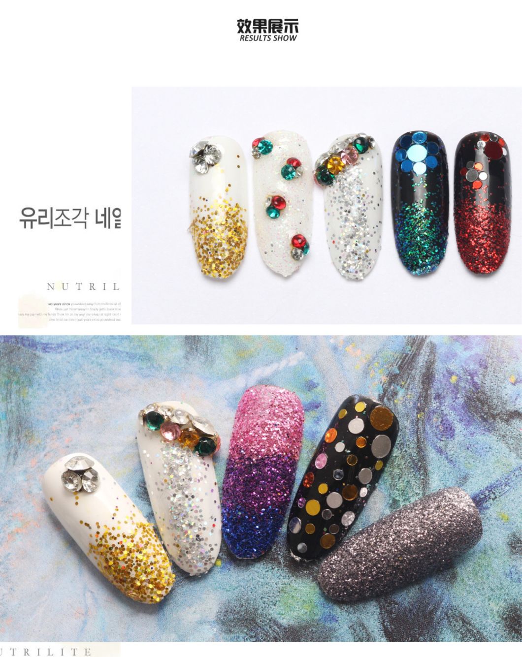 Wheel Rhinestones Diamond Jewelry Nail Art Maicure Decoration