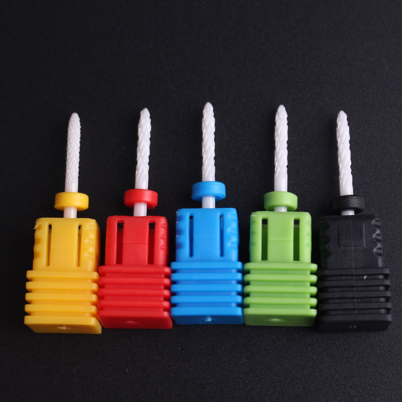 Milling Cutter Nails Manicure Fine Electric Ceramic Drill Bits