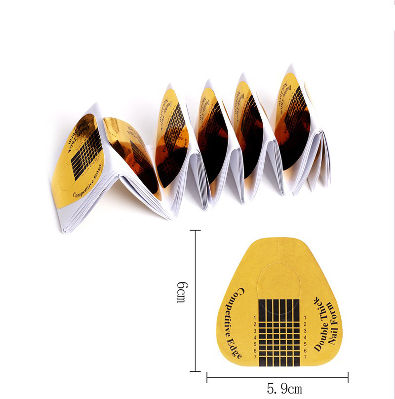 Professional Unguis Shape Nail Form for Nail Extension Nail Forms