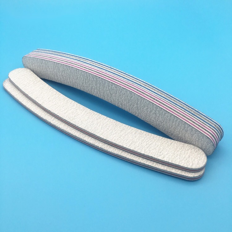 Banana Nail File Curved Buffer Nail File Emery Board