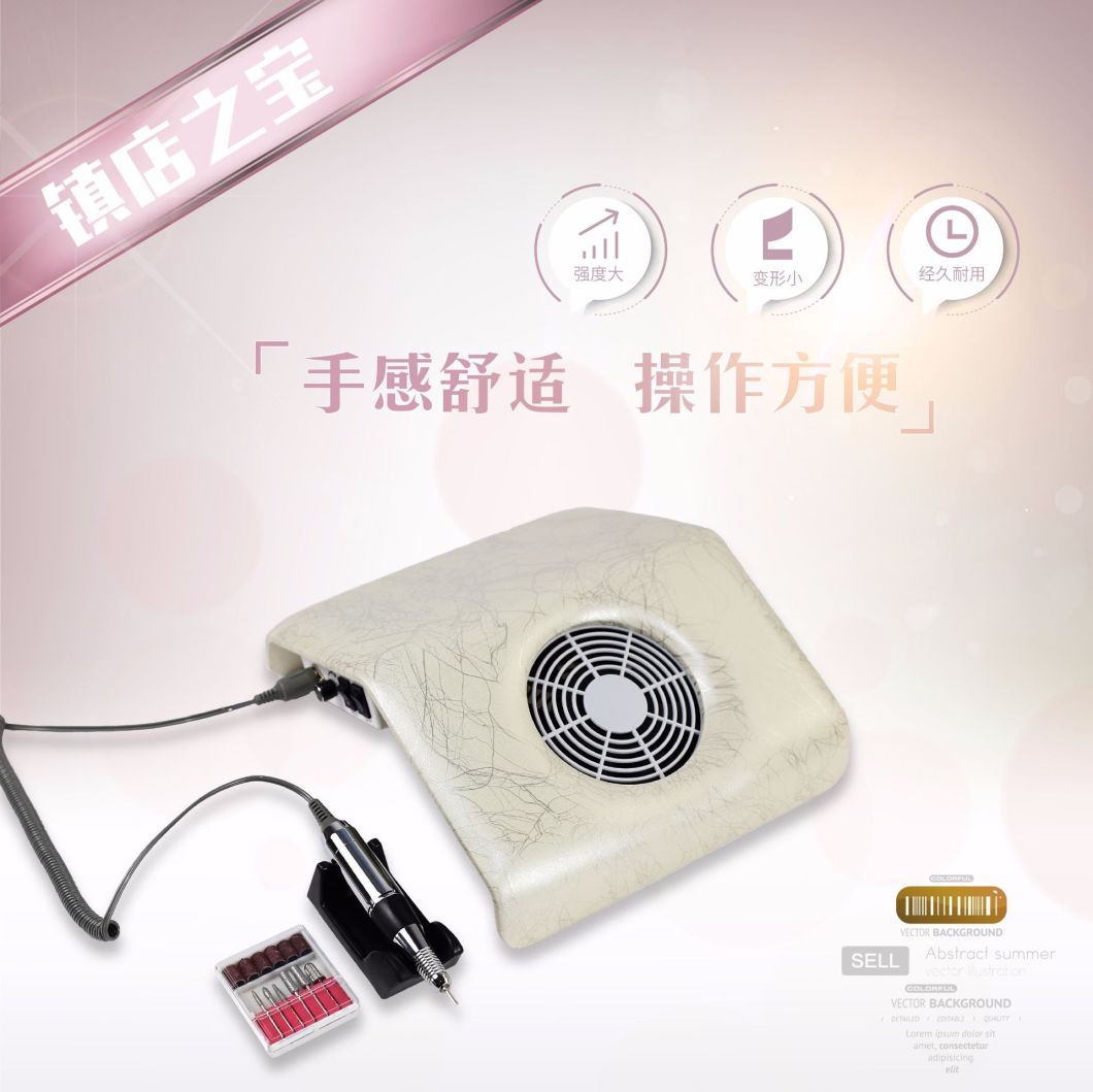 Nail Art Dust Collector Nail Grinding Machine with Vacuum