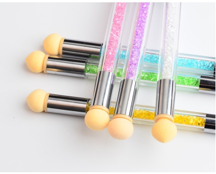 Dual Sponge Heads Gel Polish Color Gradient Nail Brush Pen