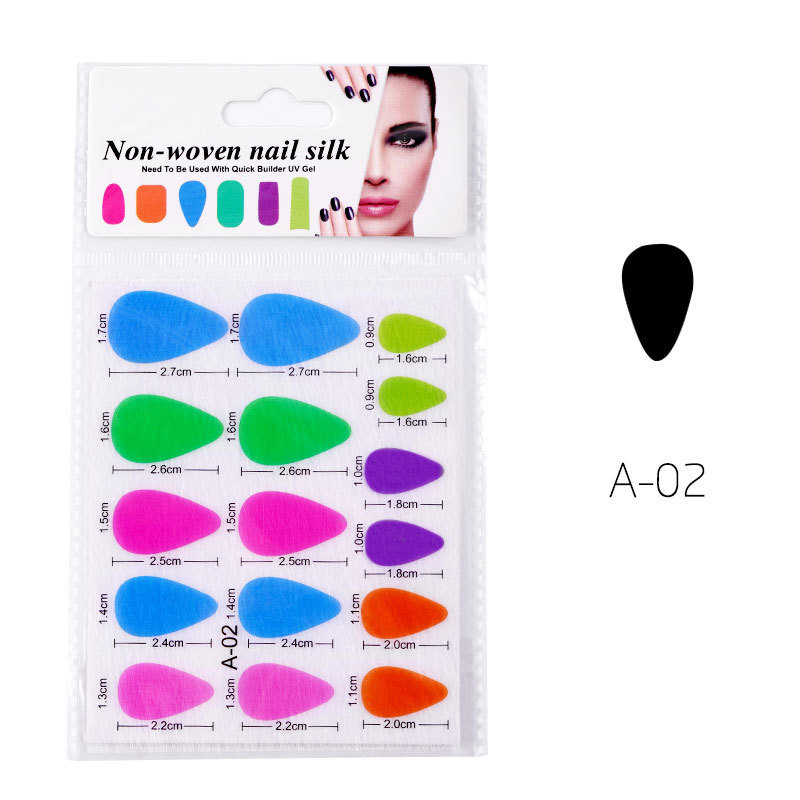 Silk Nail Sticker Anti Damage Strong Protect Reinforce Extension Sticker
