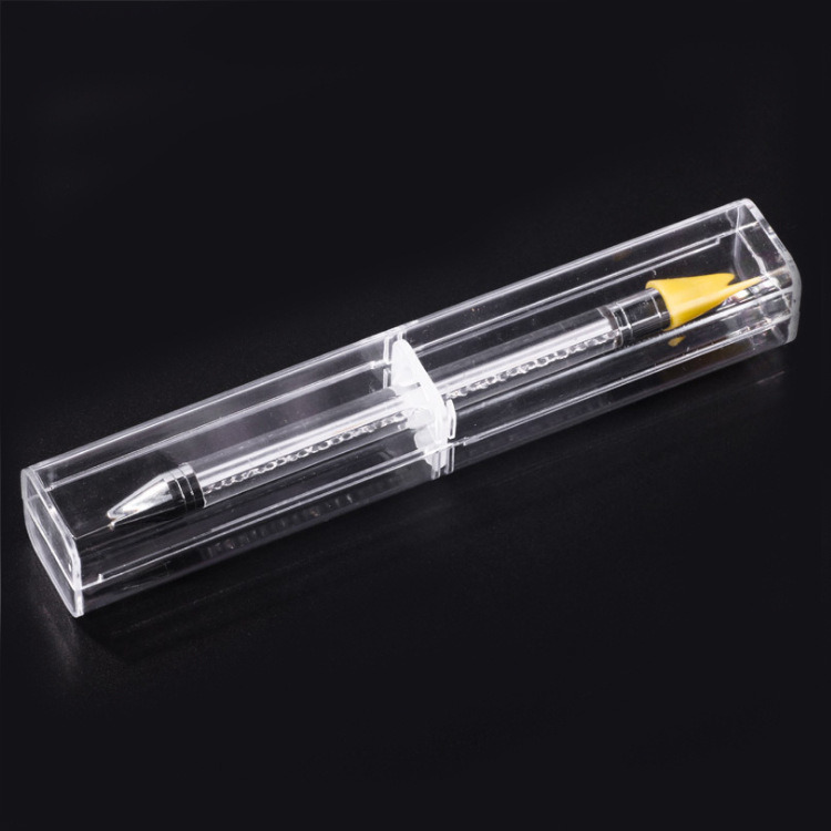 2-Ways Nail Dotting Pen Crystal Beads Handle Nail Art Tool