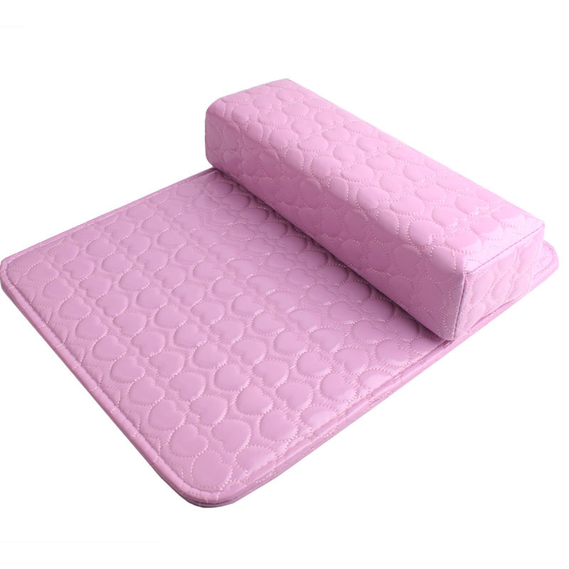 PU Leather Hand Arm Rest Cushion Nail Art Soft Pillow