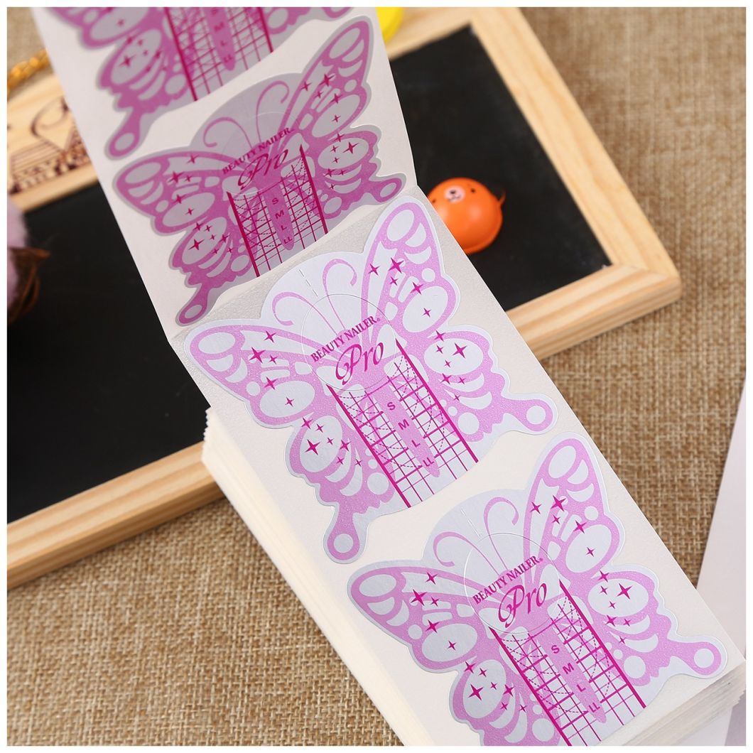 Extension Butterfly Supplies Tools Nail Art Tip Professional Nail Forms