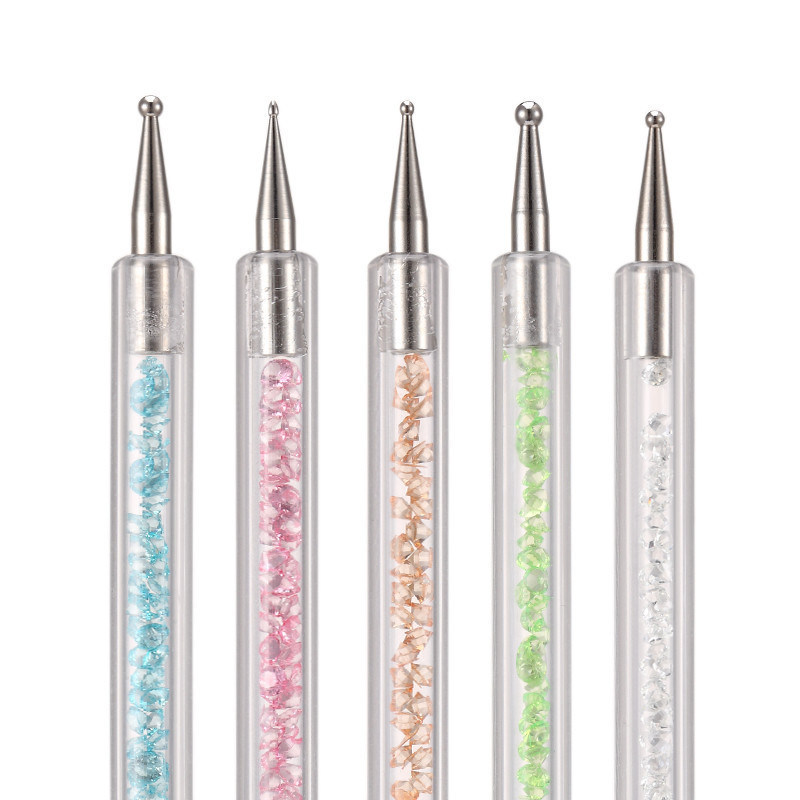 Nail Art Dotting Pen Acrylic UV Gel Painting Dotting Brush