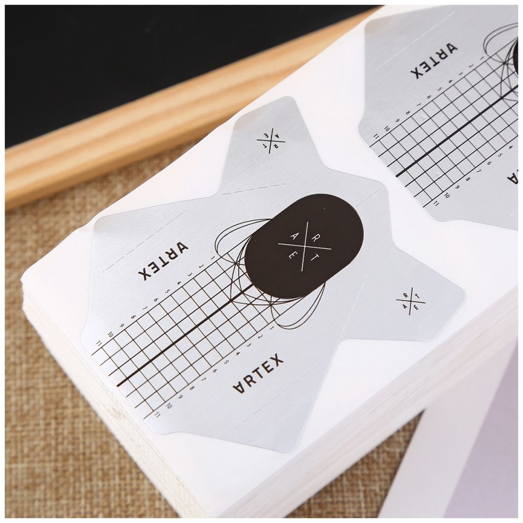 Nail Art Extension Form Stickers Nail Gel French Manicuretool