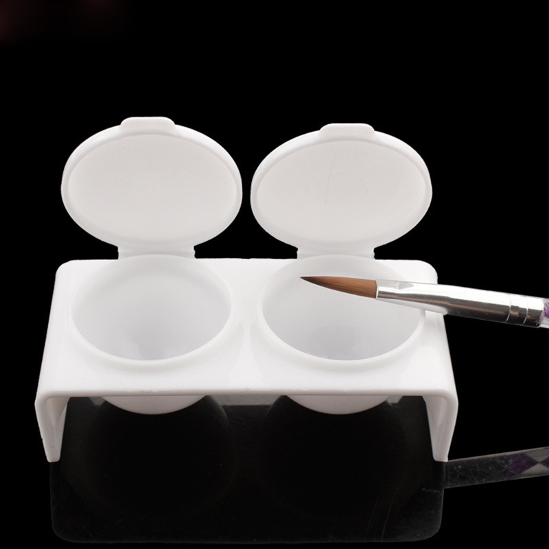 Holes Dish for Acrylic Nail Nail Art Tools Nail Care