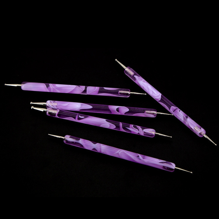 5PCS UV Gel Painting Nail Art Dotting Pen Brush Manicure Set