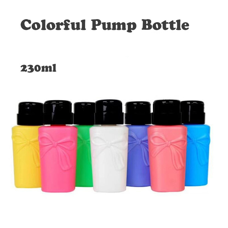 Nail Art Pressure Bottle UV Gel Polish Remove Pump Bottle