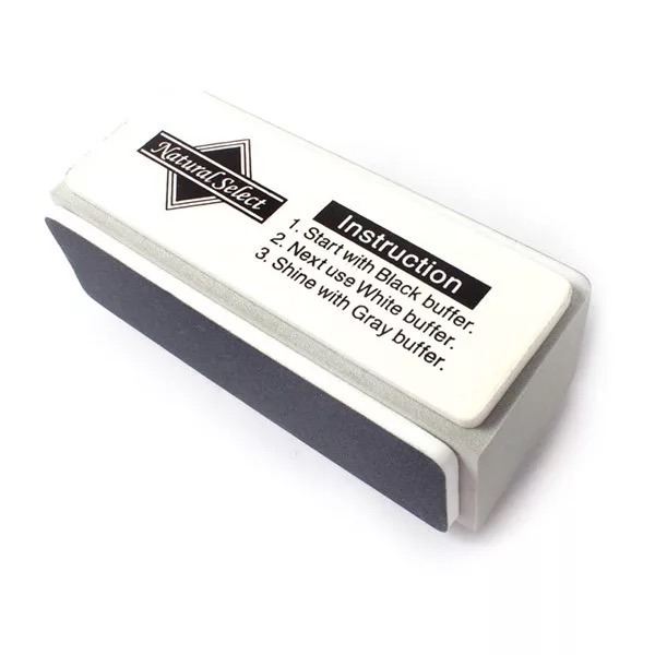 3-Way Nail Tip Shining Block for Nail Block Buffer
