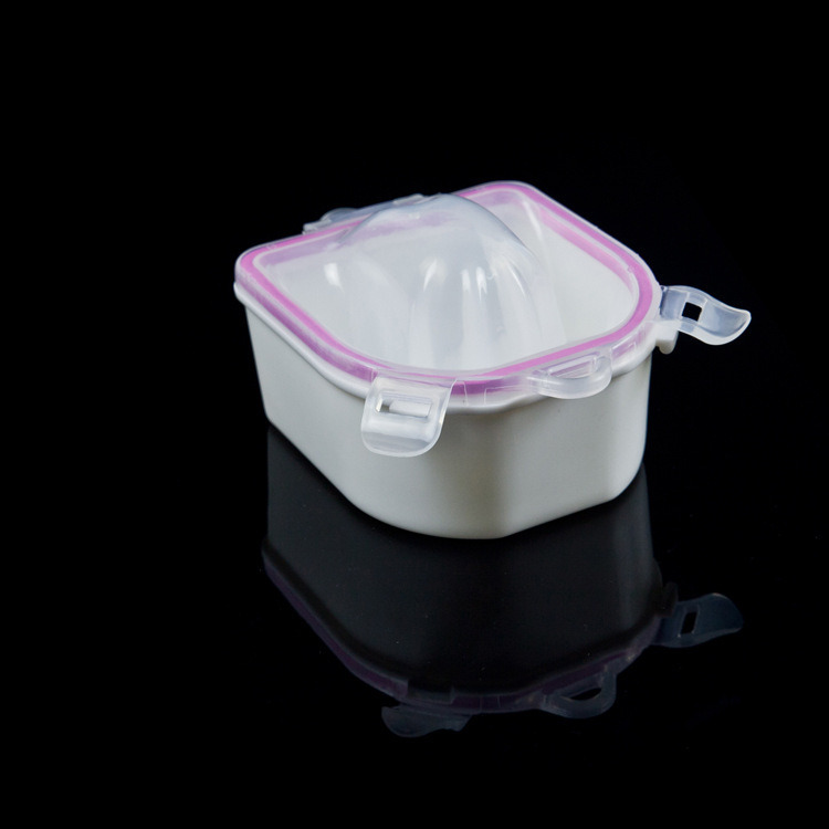 Manicure Nail Polish Remover Bowl Nail Art Soak Plastic Bowl