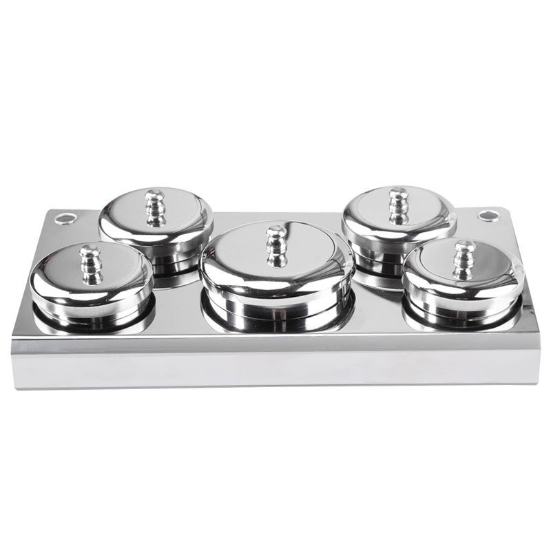 Nail Art 5PCS Mini Powder&Liquid Set Nail Dish