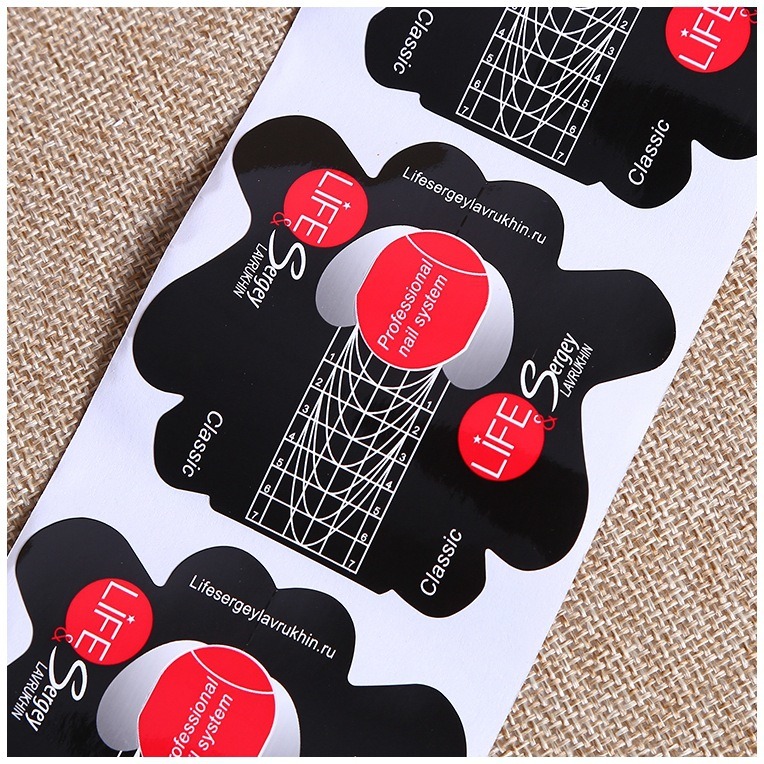 Nail Form Acrylic UV Gel for Nails Extension French Manicure