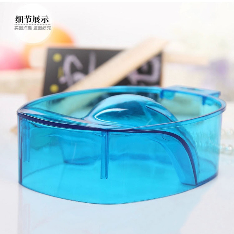 Nail Art Hand Wash Remover Soak Plastic Bowl Nail Manicure