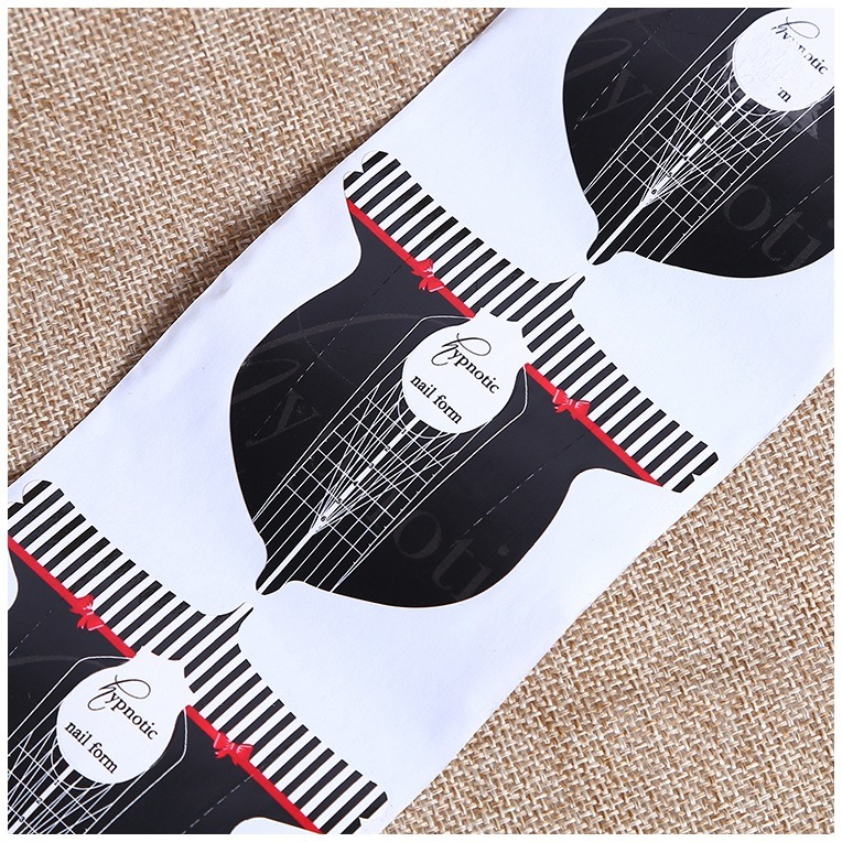 Nail Form Nail Art French Acrylic UV Gel Extension Sticker