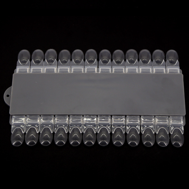 False Nail Tips Nail Art Polish Color Card Chart Palette