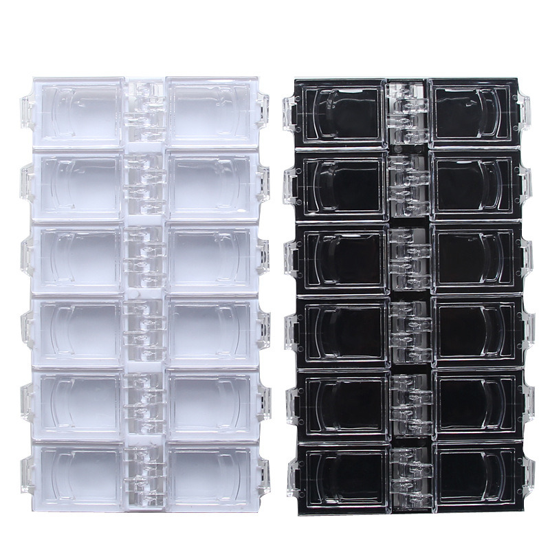 Empty Plastic Storage Box Jewelry Beads Container Accessories Nail Tool