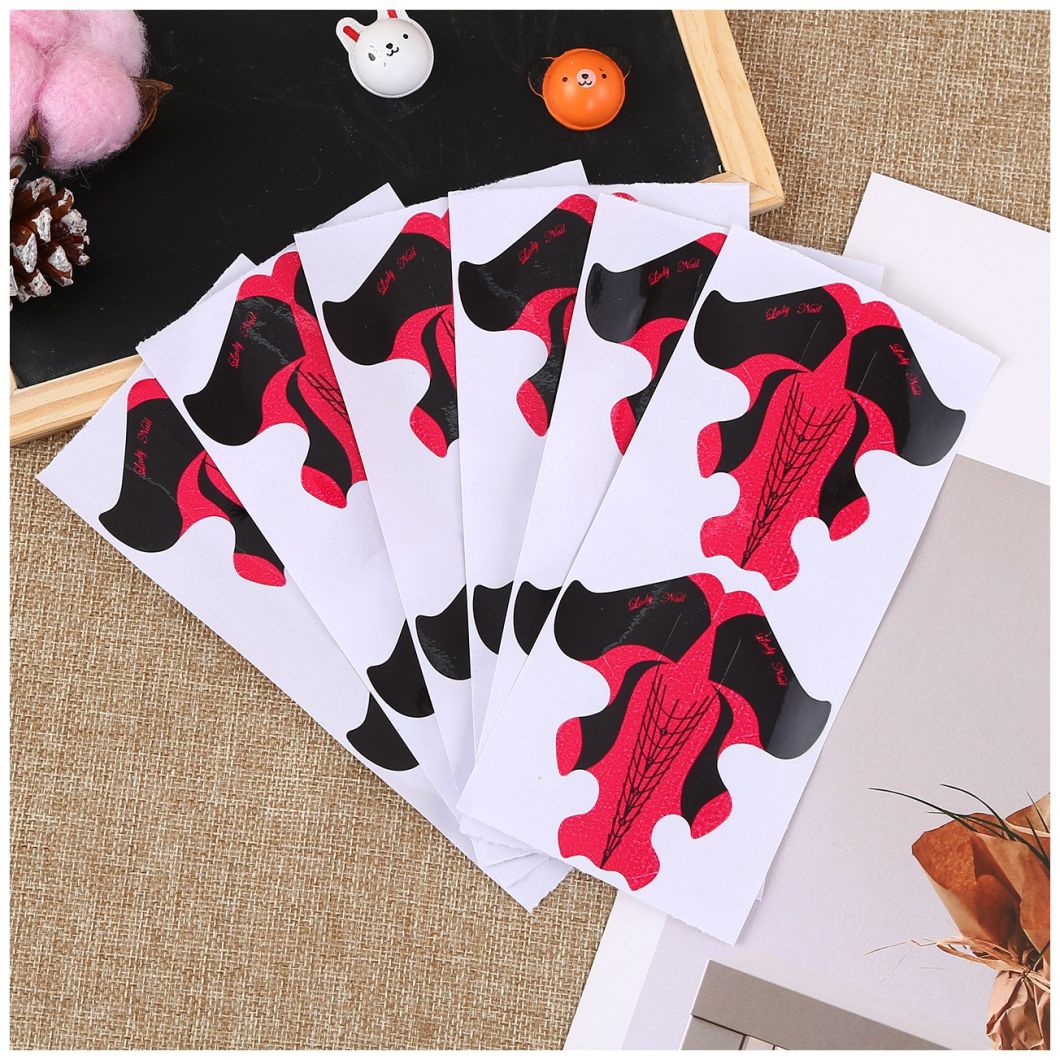 Self Adhesive Nail Forms for UV Gel Nail Tips Extension