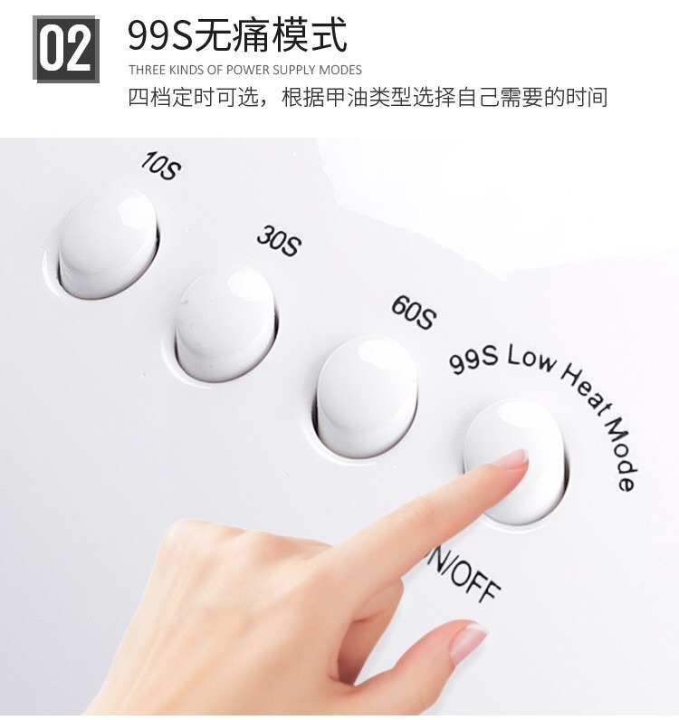 48W Nail Lamp LED Nail Dryer UV Lamp Nail Art