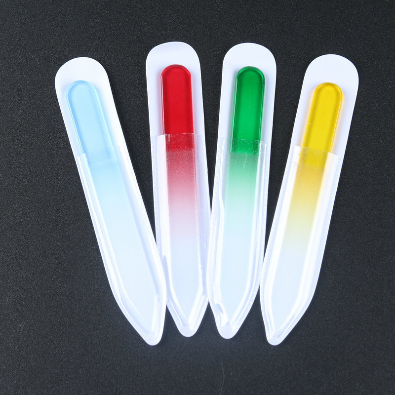 Fashion Nail File Durable Crystal Glass Nail Art Tool File