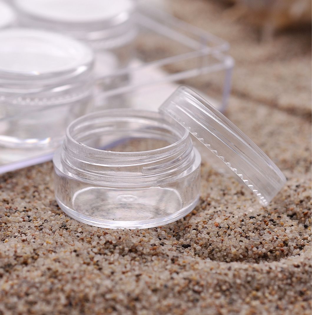 12PCS Plastic Stone Case Set Nail Art Jewelry Accessories Containers