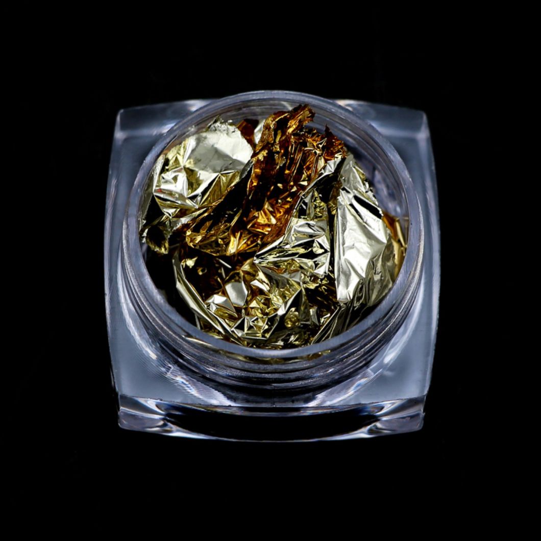 Aluminum Colorful Nail Art Foils Sticker Paper Manicure Decorations