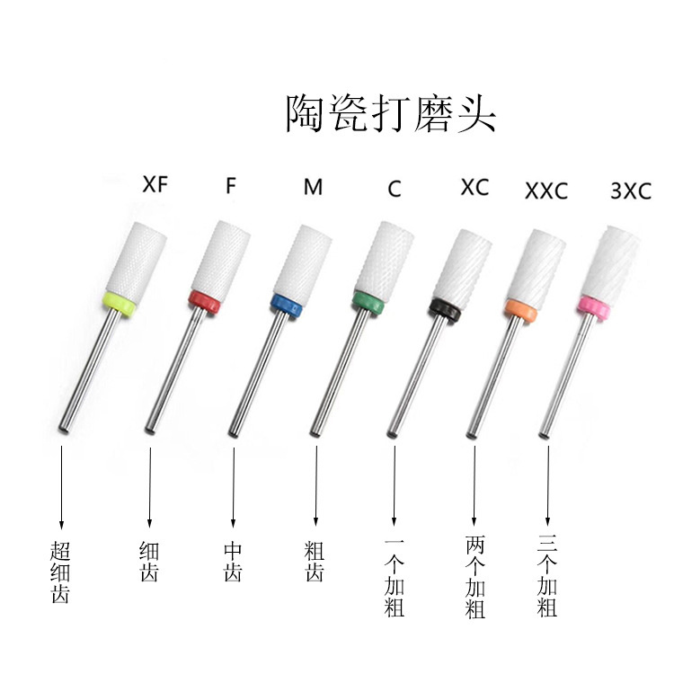 Manicure Ceramic Pedicure Electric Nail Files Nail Drill Bit