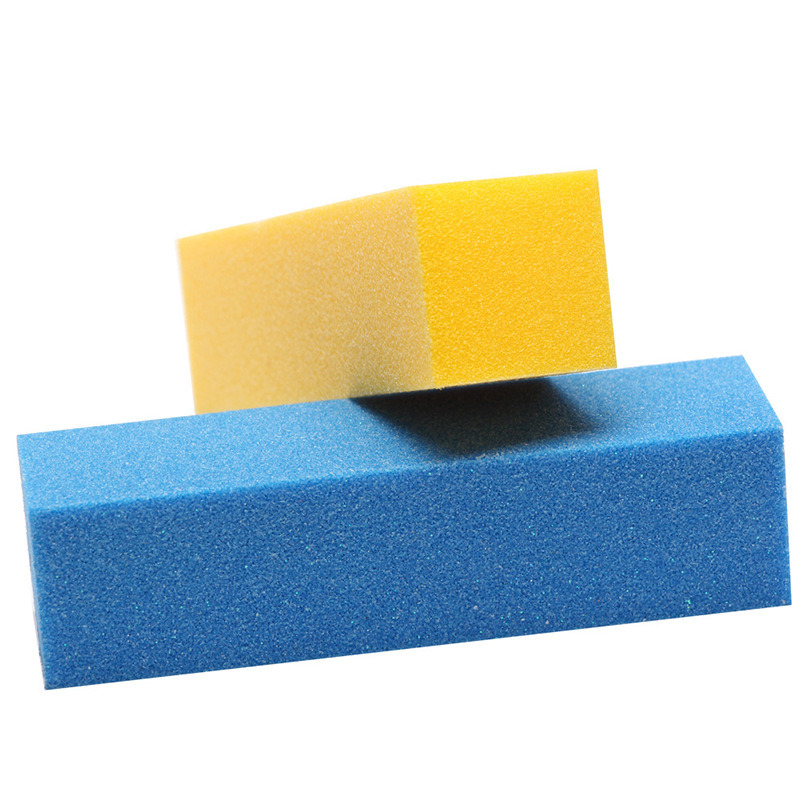 Nail File Buffer Polisher Sanding Block Polished Lime Nail Sponge