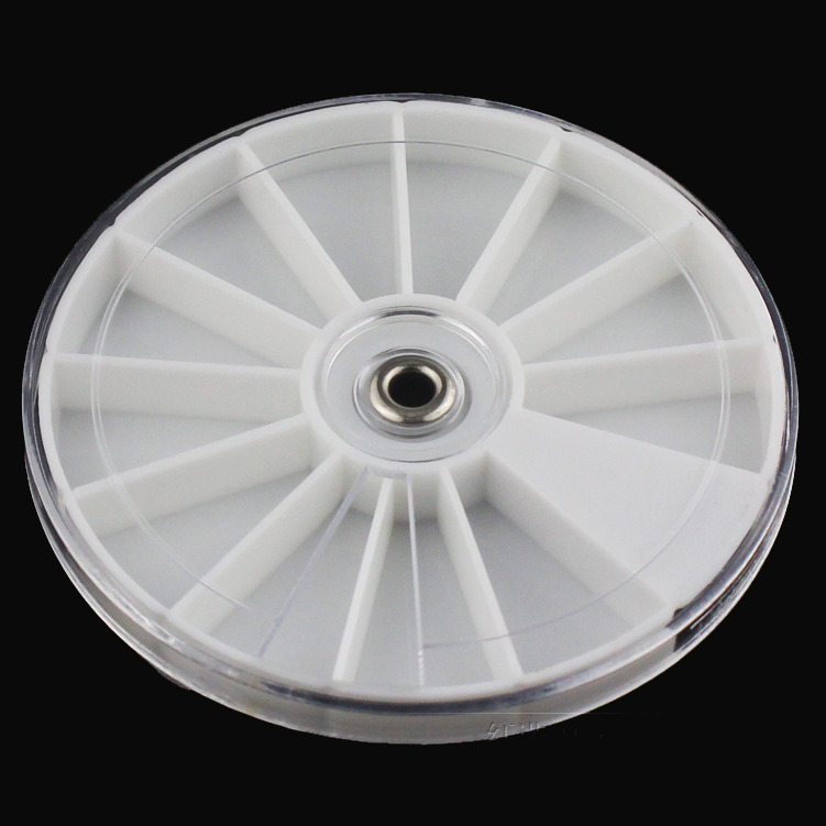 Nail Rhinestone Nail Art Decoration Wheel Accessories Empty Wheel Container