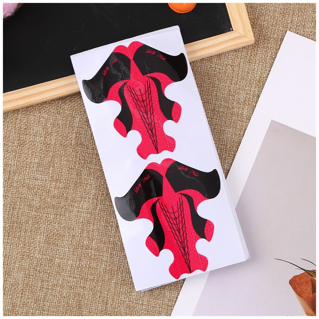 Self Adhesive Nail Forms for UV Gel Nail Tips Extension