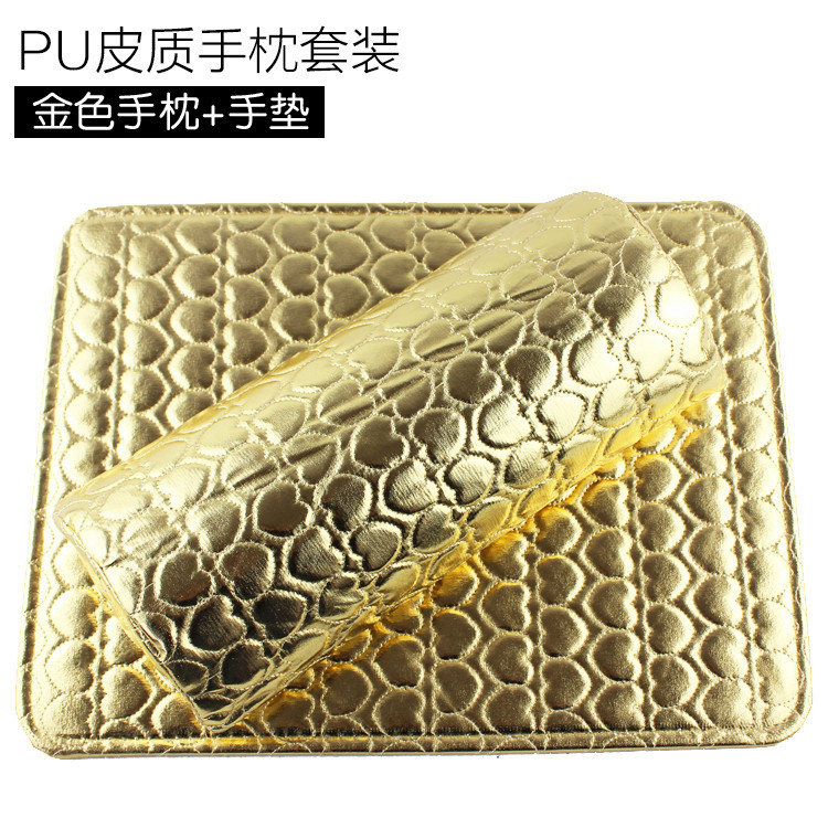 Cushion Holder Soft PU Leather Arm Pillow with Table Cover