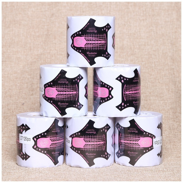 Professional Nail Forms Nails UV Gel Nail Extension Self-Adhesive Sticker