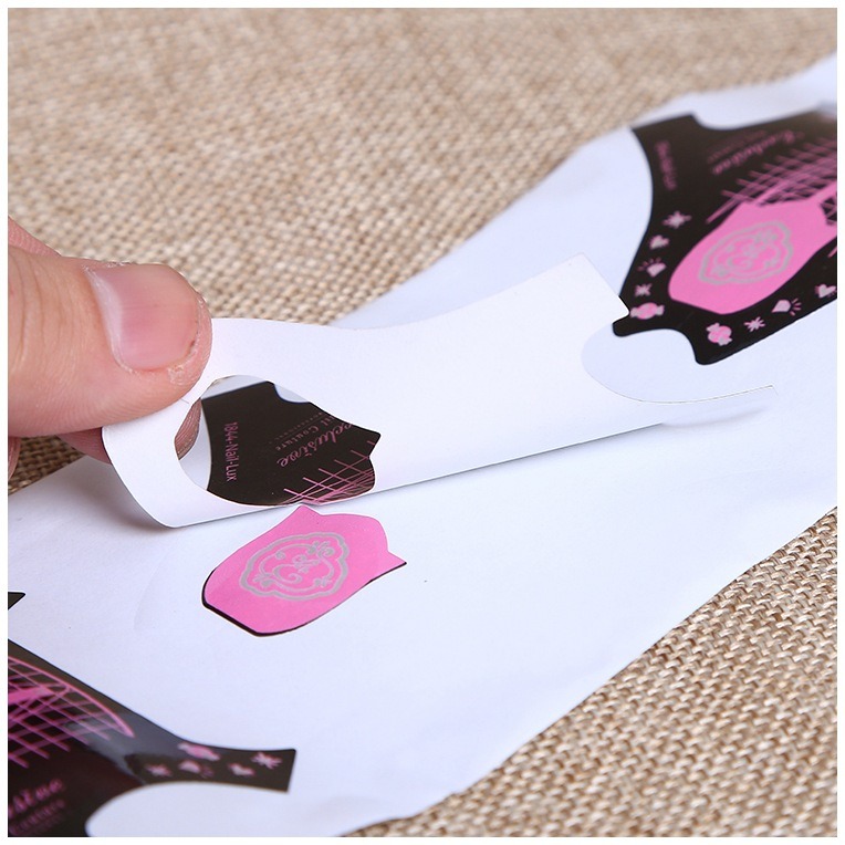 Professional Nail Forms Nails UV Gel Nail Extension Self-Adhesive Sticker